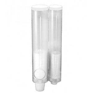 Dispenser Combinado De Acrílico Para Copos De Água 180/200mL e Café 50mL - Image 2