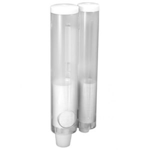 Dispenser Combinado De Acrílico Para Copos De Água 180/200mL e Café 50mL - Image 3