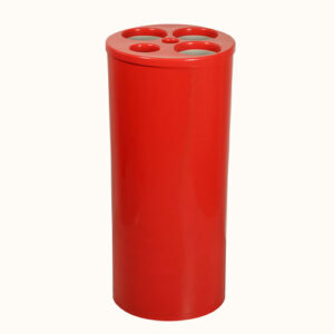 Lixeira De Copos Com 5 Tubos Para Copos De Água e Café - Image 3
